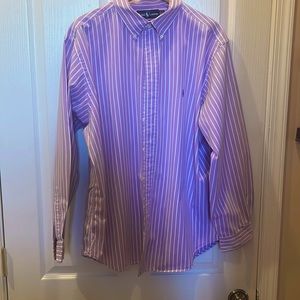 Ralph Lauren pink/white dress shirt